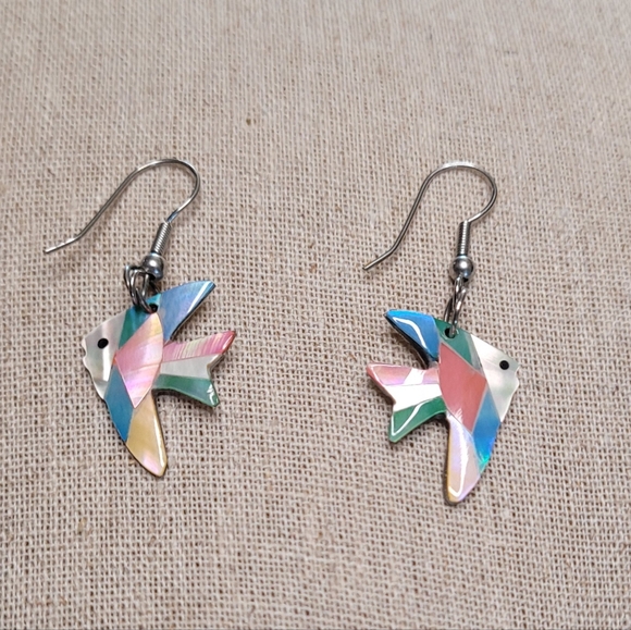 Vintage Fish Earrings - Picture 6 of 10